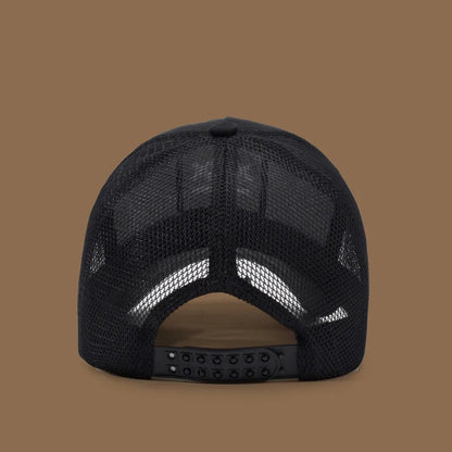 Men's Smiling Face Embroidered Baseball Cap, Fashionable Truck Driver Hat
