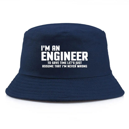 I Am Engineer Bucket Hat
