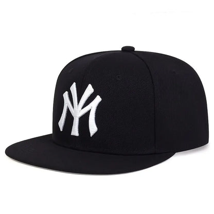 Unisex Letter Embroidery Hip-hop Hats Snapback Caps