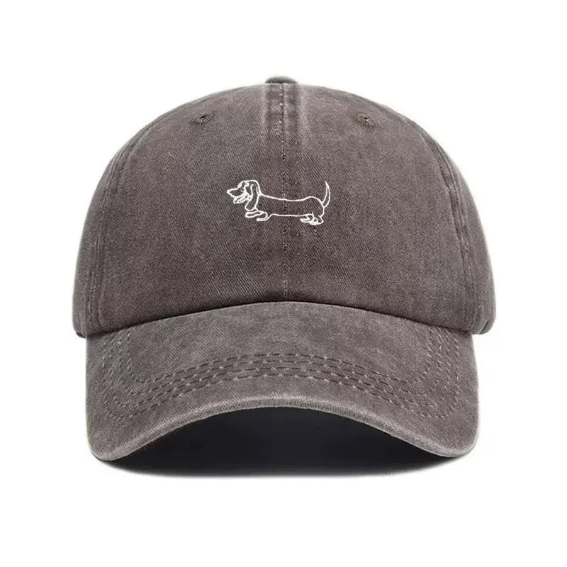 Vintage Distressed Cotton Baseball Cap