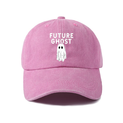 Future Ghost Halloween Graphic Baseball Cap