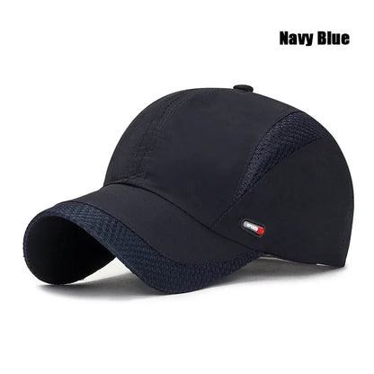 Summer Breathable Mesh Quick-Drying Hat Outdoor Sports Hat Sun Hat Baseball Caps