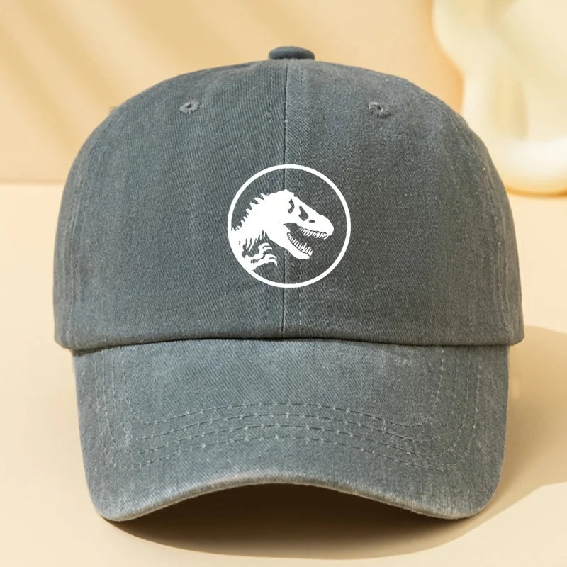 Dinosaur Print Retro Baseball Cap