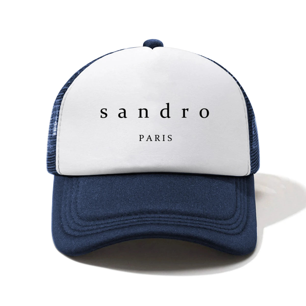 Sandrro Printed Sponge Half Mesh Outdoor Fashion Accessory Hat Baseball Hat For Men And Women