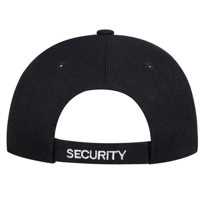 Unisex SECURITY Embroidery Baseball Caps Spring And Autumn