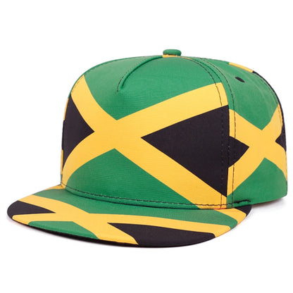 New Flat brimmed Hat National Flag