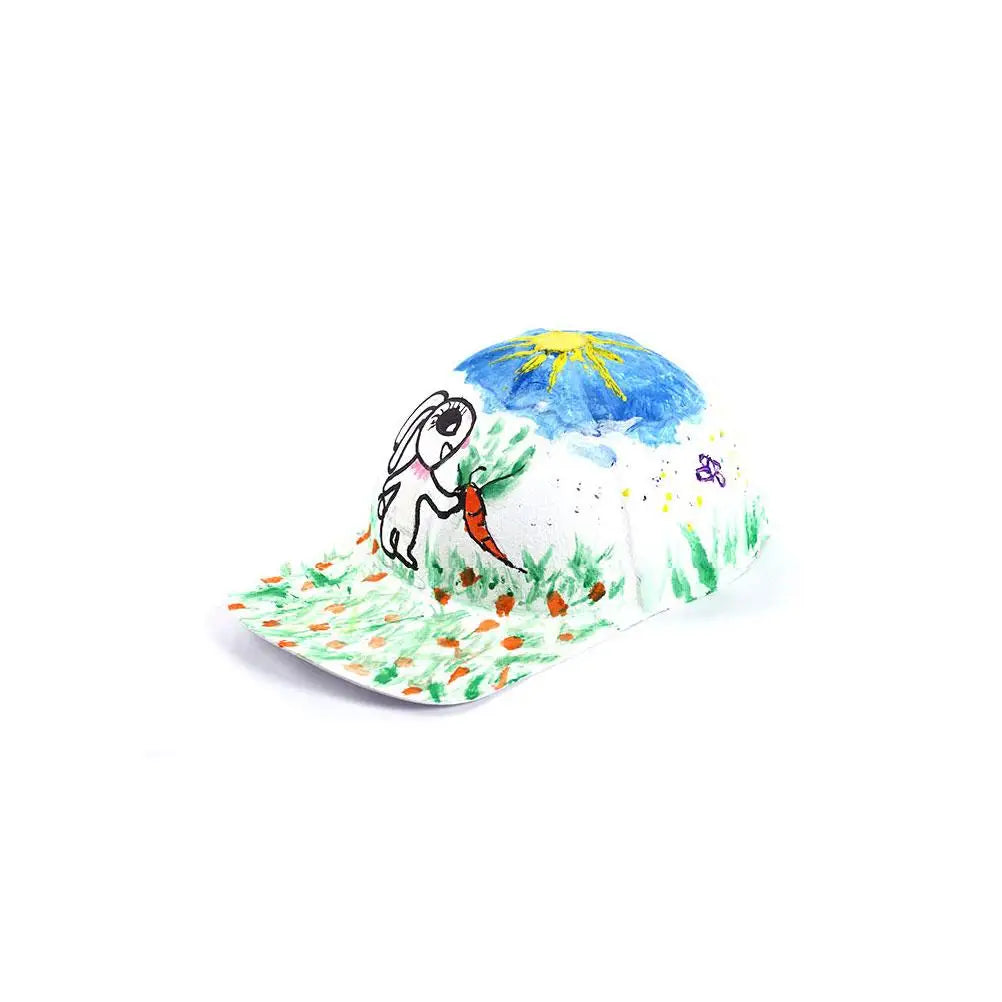 Blank Peak Caps White Color Baseball Hats