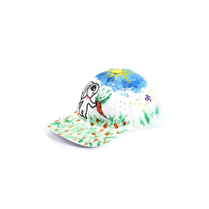 Blank Peak Caps White Color Baseball Hats