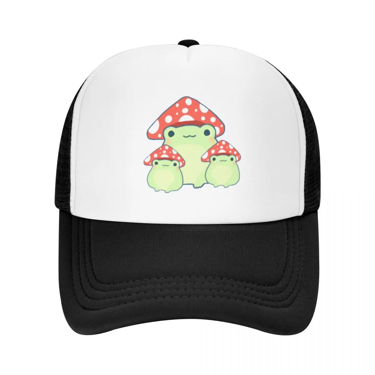 Mushroom Frog Family Baseball Cap