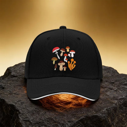 Various Mushroom Patterns Hat Unisex Printed Baseball Cap