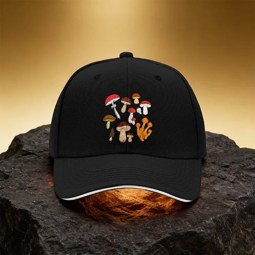 Various Mushroom Patterns Hat Unisex Printed Baseball Cap