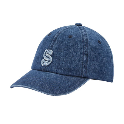 Semir Men Washed Denim Baseball Cap Cotton