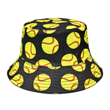 Flag Print Cheer Hat Bucket Hat
