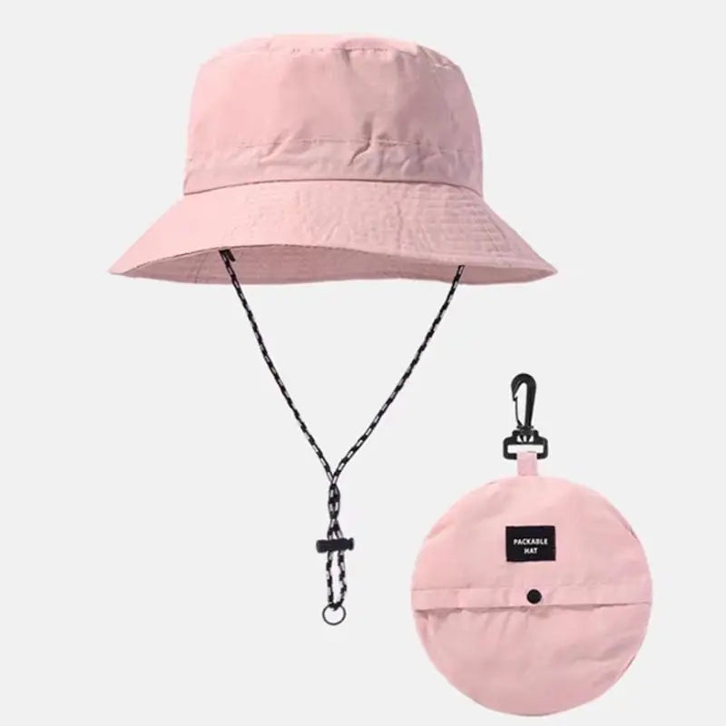 Bucket Hat Summer Camping Hiking Cap Quick-Drying Fisherman Hat