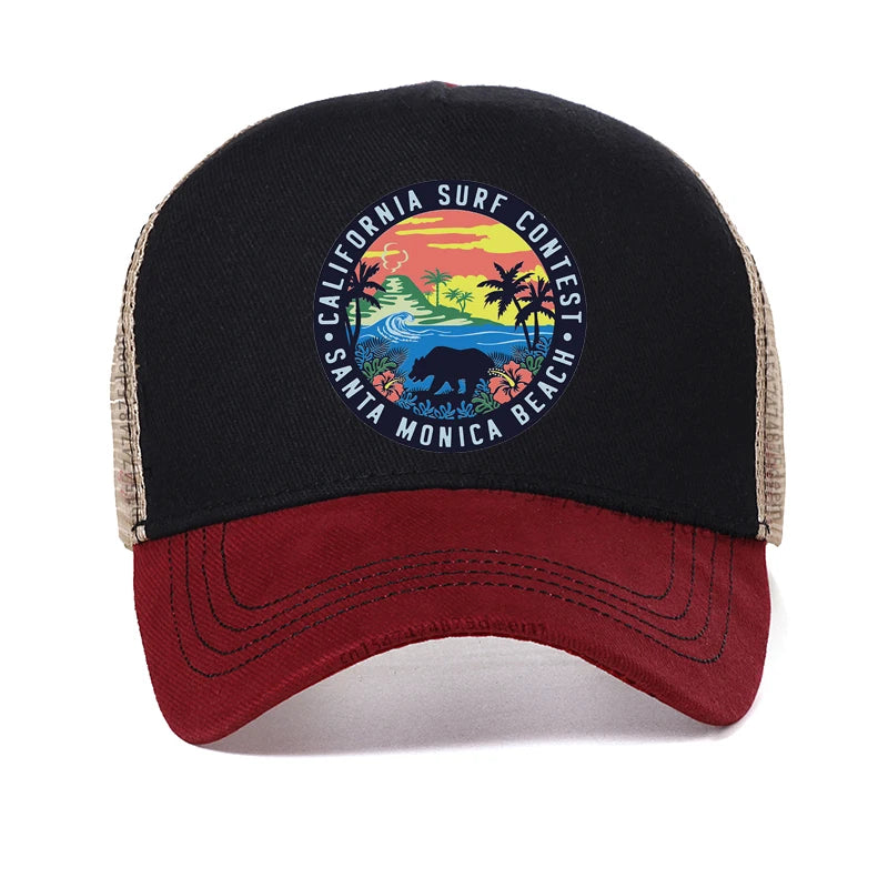 California Surf Contest Baseball Cap