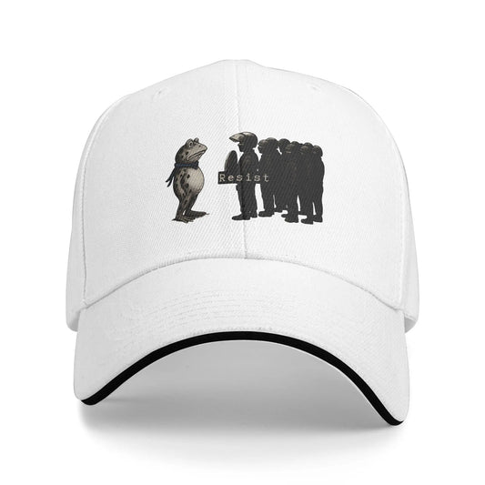 Portland Frog Resist Baseball Cap  Unisex Men Print Hip Hop