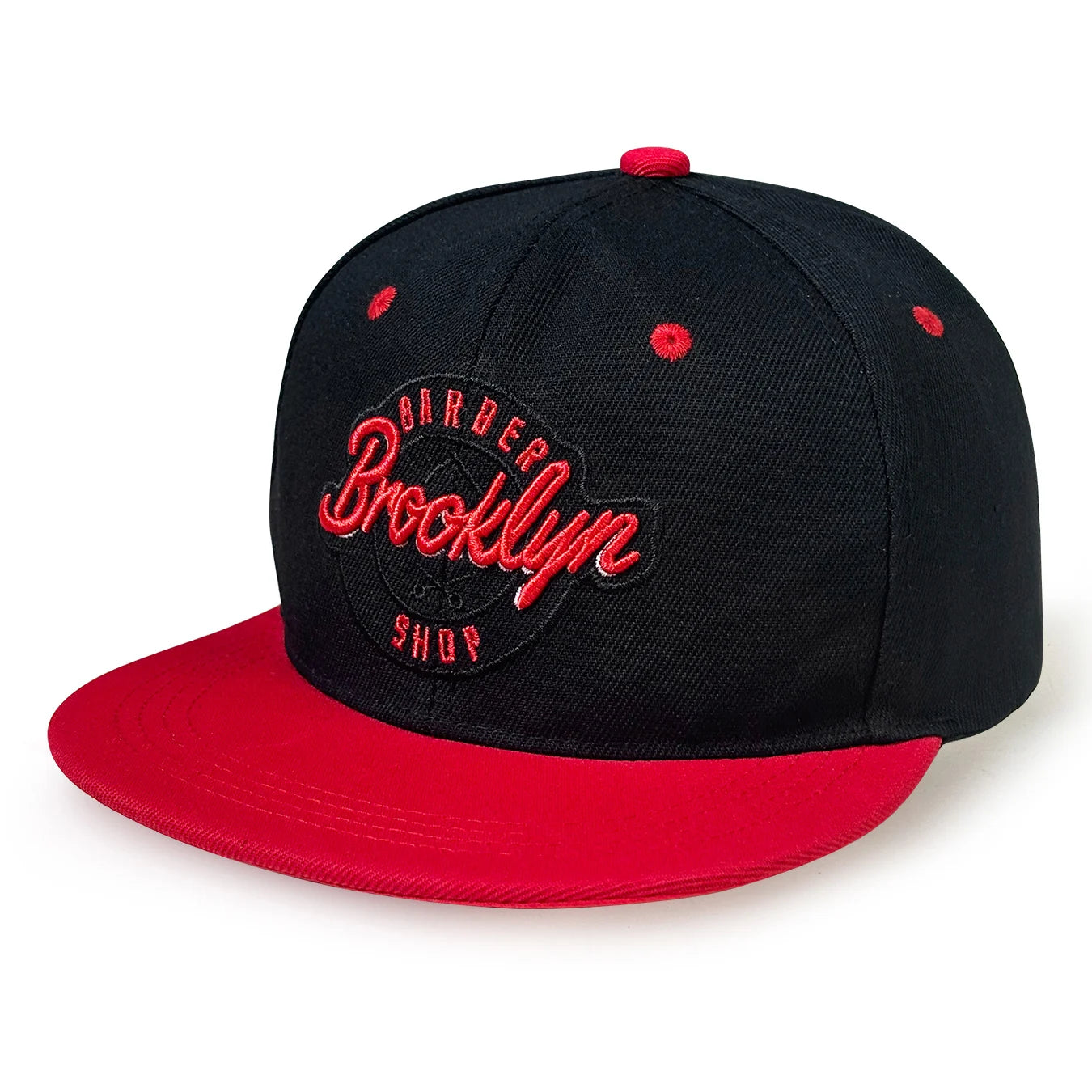 Letter Embroidered Hip-Hop Cap, Trendy Snapback Cap