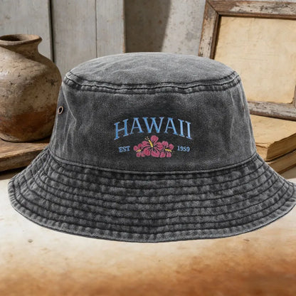 Bucket Hat Solid Color Sun Protection Casual Fisherman Hat