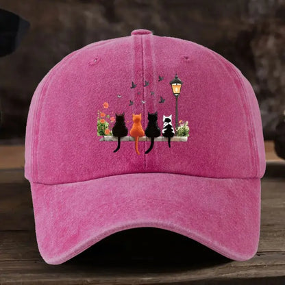 Four Cats - Baseball Cap