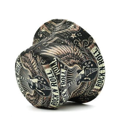 Double Layered Rock Roll Bucket Hat