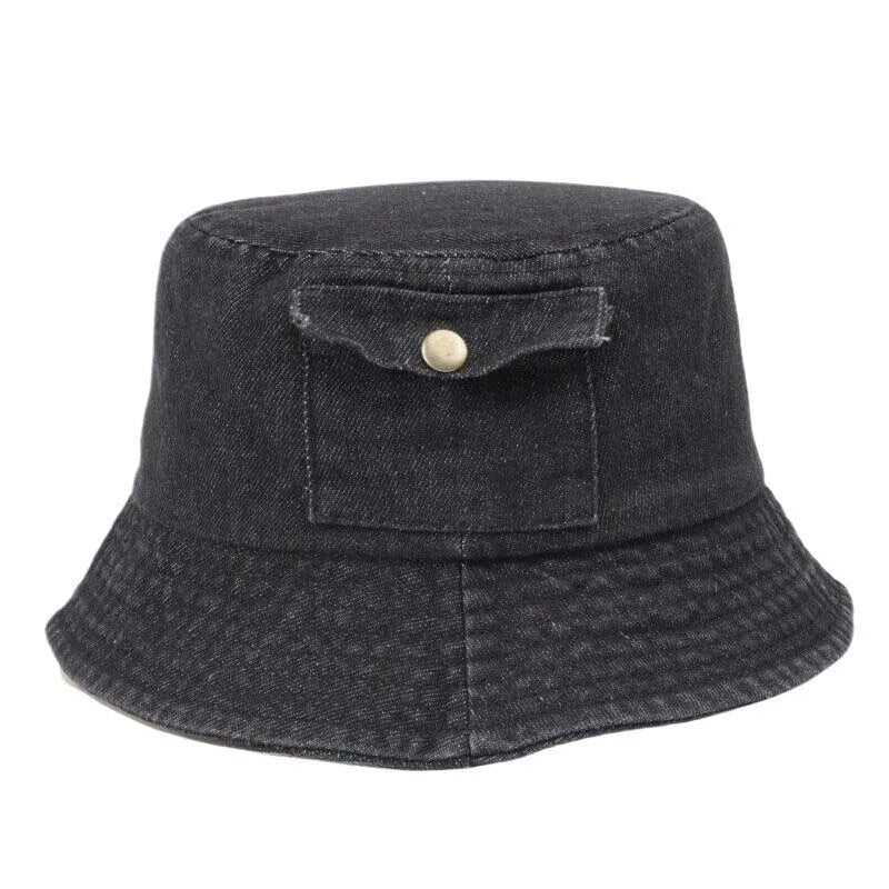 Cotton Men Women Spring And Summer Bucket Hats Caps Womens