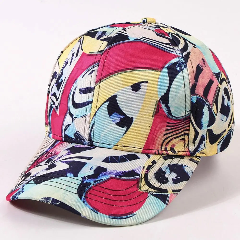 Spring Summer Hat Graffiti Baseball Cap