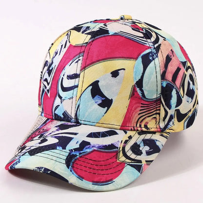 Spring Summer Hat Graffiti Baseball Cap