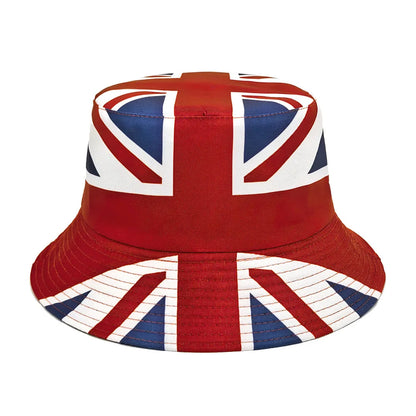 Flag Print Cheer Hat Bucket Hat