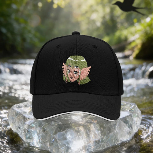 Alien Face Sandwich Baseball Cap