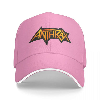 Anthrax Band Hats Adult Fashion Dad Hat Trucker Hat Fishing Hat Adjustable Polyester Baseball Caps