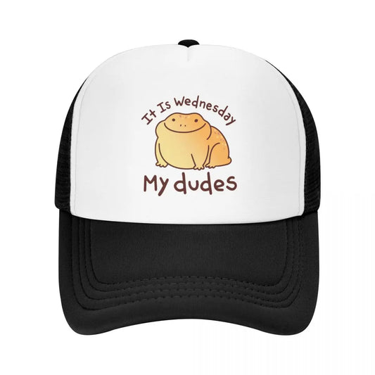 It Is Wednesday My Dudes Baseball Cap Anime Hat Luxury Women Men