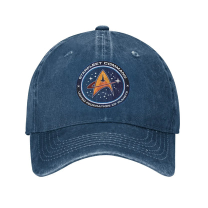 Star Treks Logo Starfleet Trucker Hat Outfit Baseball Cap