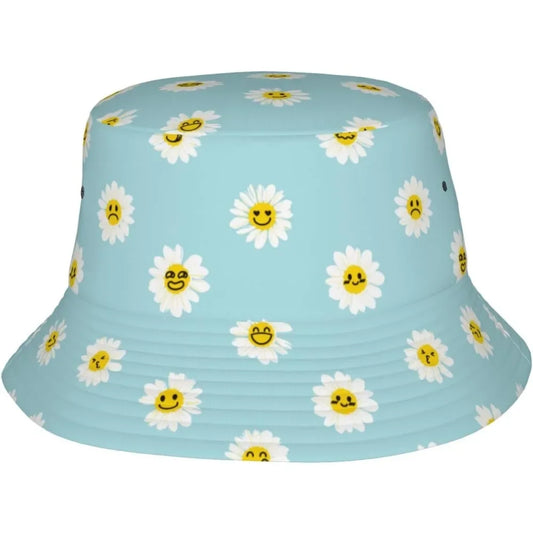 Unisex Printing Bucket Hat Outdoor Gardening Beach Camping Hiking Fishing Caps