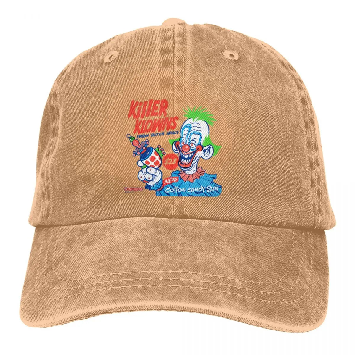 Candy Gun Baseball Caps Peaked Cap Killer Klowns From Outer Space Film