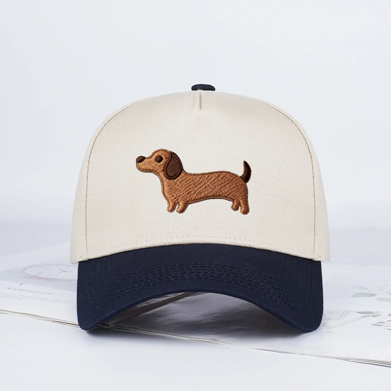 Dachshund Embroidered Baseball Cap