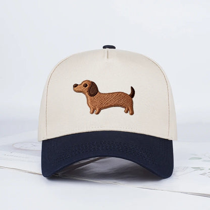 Dachshund Embroidered Baseball Cap