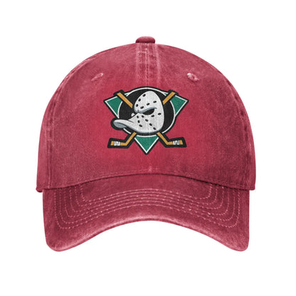 Mightys Ducks  Baseball Cap Sun Hunting Camping Adjustable Washed Hip Hop Hats