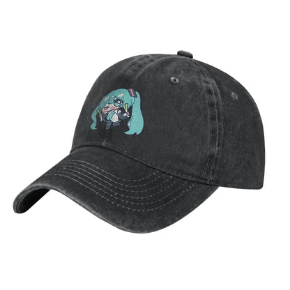 Casual Hatsunes Mikus Vocaloid Baseball Caps