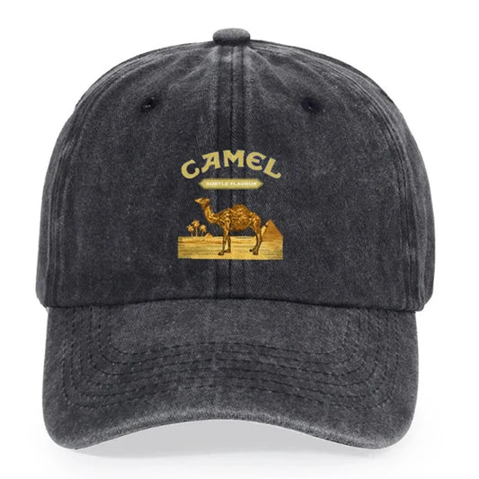 Pure Color Dad Hats Vintage Women's Hat Sun Visor Baseball Caps Camel Trophy Peaked Cap