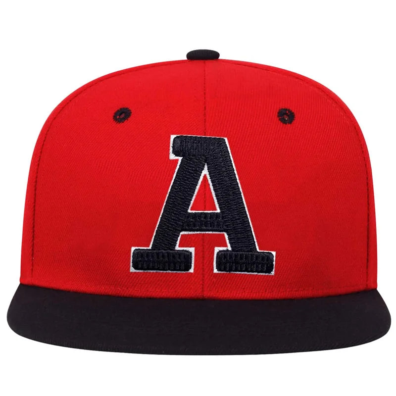 Fashion Men Hip Hop Cap A Letter Embroidery Baseball Caps Snapback Hat