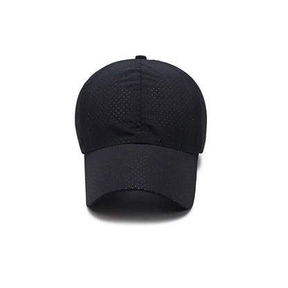 Hat Men Spring Summer Solid Color Mesh Cap Baseball Cap