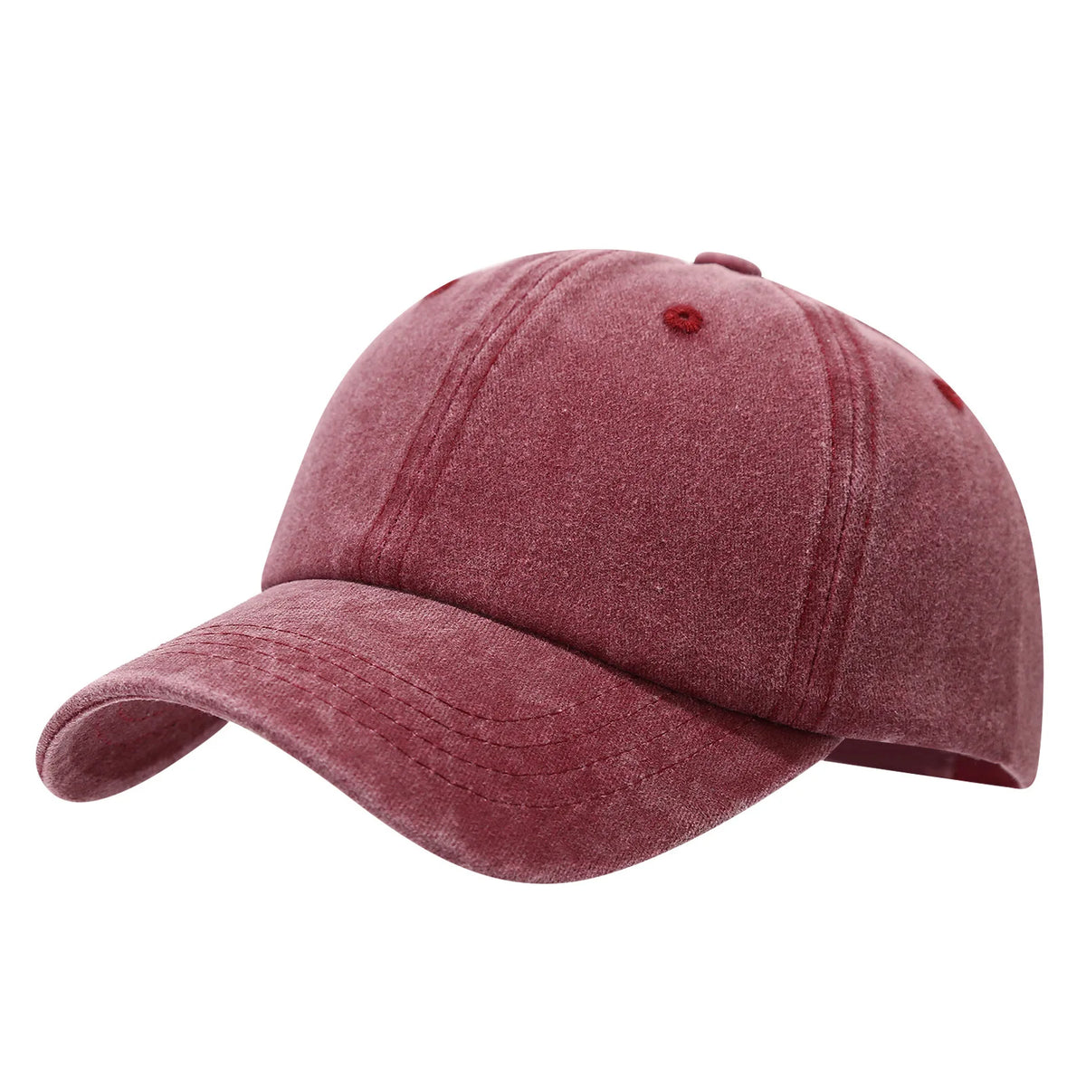 Washed Denim Baseball Cap