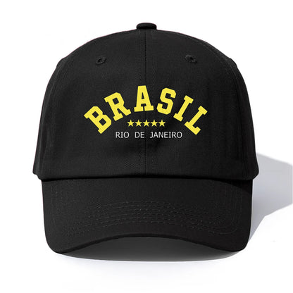 BRASIL Print Baseball Cap For Adults