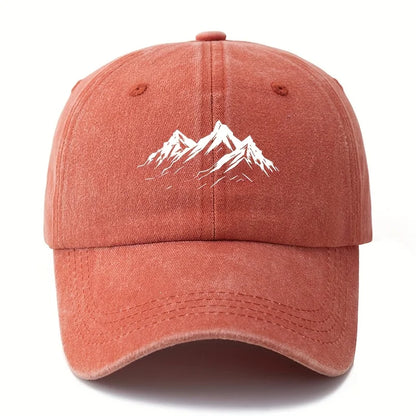 Men's Printed Mountain Baseball Cap