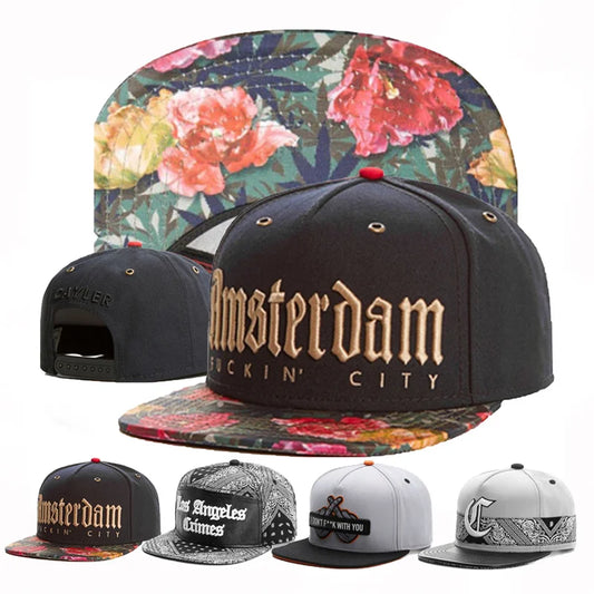 Brand FASTBALL CAP Cookie Embroidery Hiphop Cap Snapback Hat