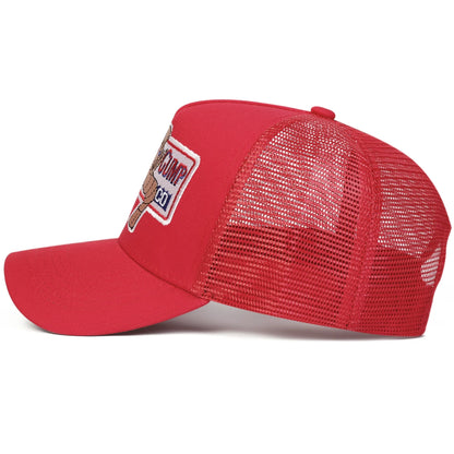Unisex Shrimp Embroidery Baseball Caps