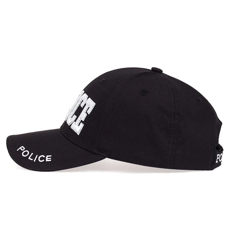 Unisex Letter Embroidery Baseball Caps Outdoor Adjustable Spring Autumn