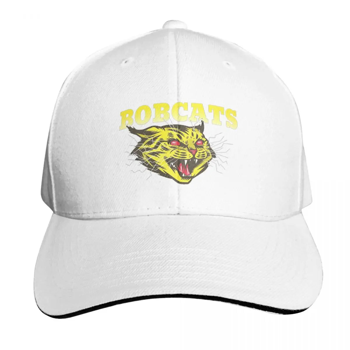 Bobcats Sports Team Badge Art Logo Cap Fashion Casual Baseball Caps