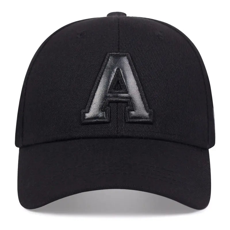 Summer Fashion Men Baseball Cap Letter A Embroidery