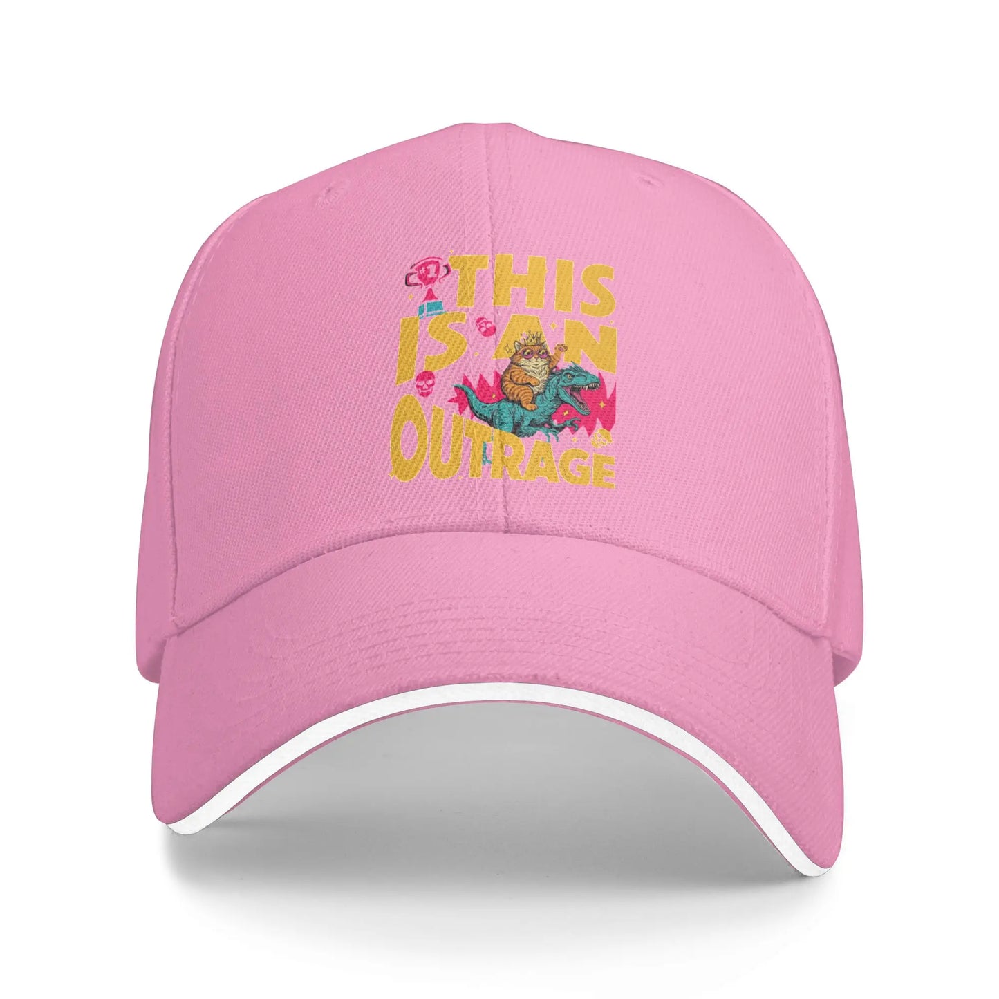 Summer This Is An Outrage Princess Donut Cat Dungeon Crawler Carl Baseball Cap